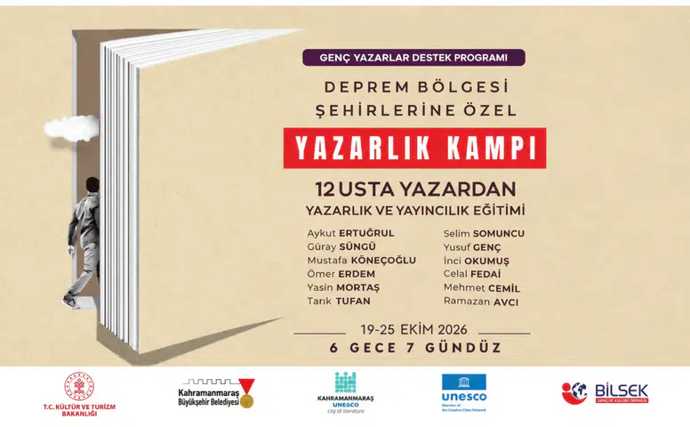 Kahramanmaraş'ta Genç Yazarlar Usta İsimlerle Buluşacak