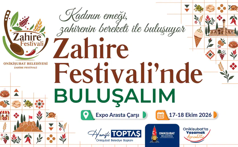 Kadın emeği, zahirenin bereketiyle buluşuyor: Onikişubat’ta Zahire Festivali heyecanı