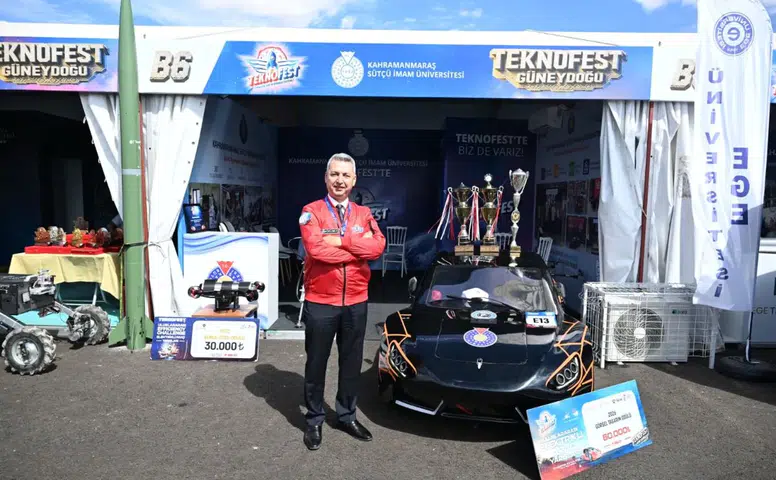 KSÜ, TEKNOFEST Güneydoğu Etkinliği'nde yenilikçi projelerle dikkat çekti!