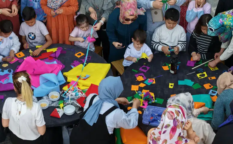 Kahramanmaraş Kalesi'nde çocuklar için renkli etkinlikler gerçekleştirildi