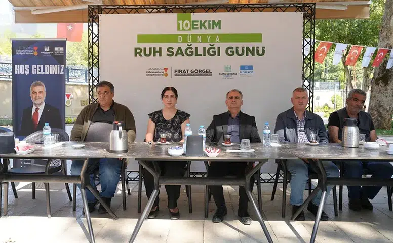 Kahramanmaraş’ta Dünya Ruh Sağlığı Günü İçin Sosyal Buluşma