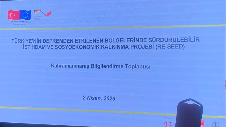 Kahramanmaraş'ta Esnaf için Kayıtlı İstihdam ve Eğitim Programı Toplantısı Yapıldı