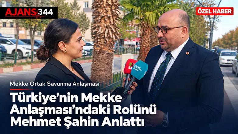 Türkiye’nin Mekke Anlaşması’ndaki Rolünü Mehmet Şahin Anlattı