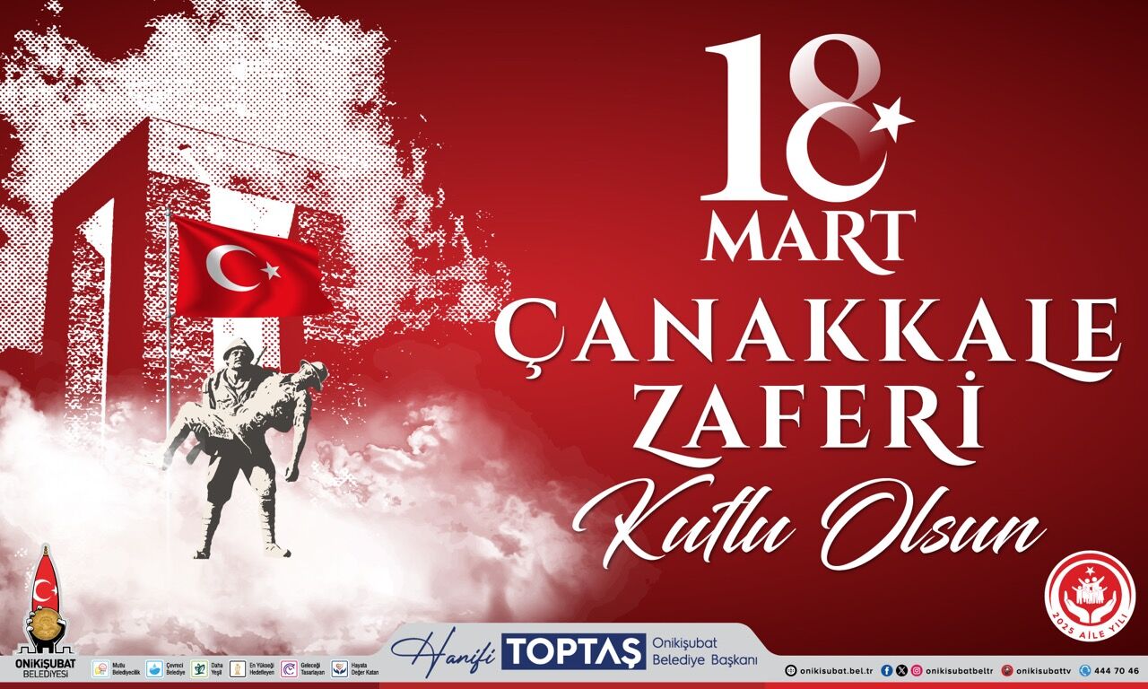 Büyük 18 Mart Çanakkale Zaferi Led 2000X1200 Px