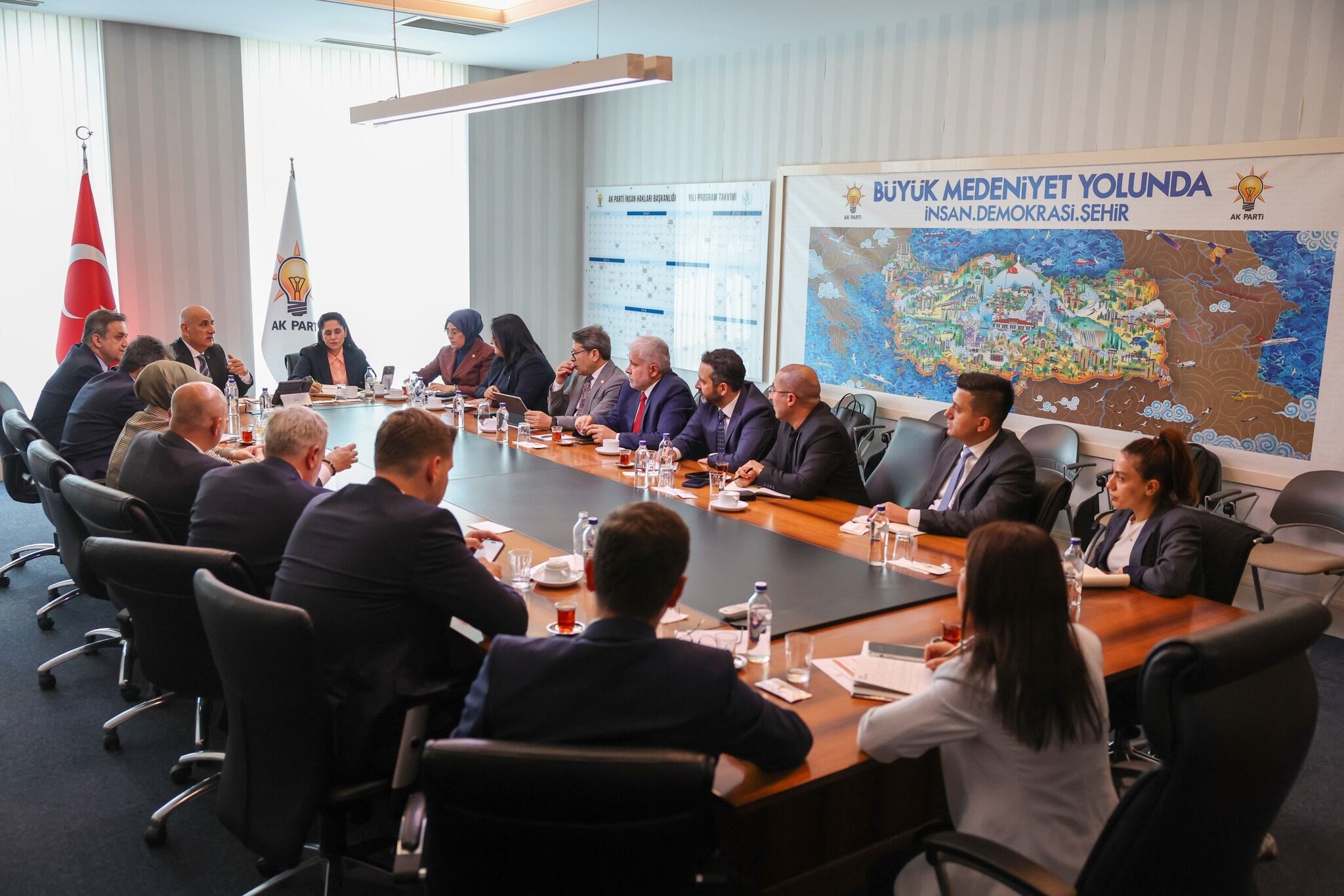 Ak Parti Genel Merkezi’nde Kahramanmaraş Gündeme Getirildi1