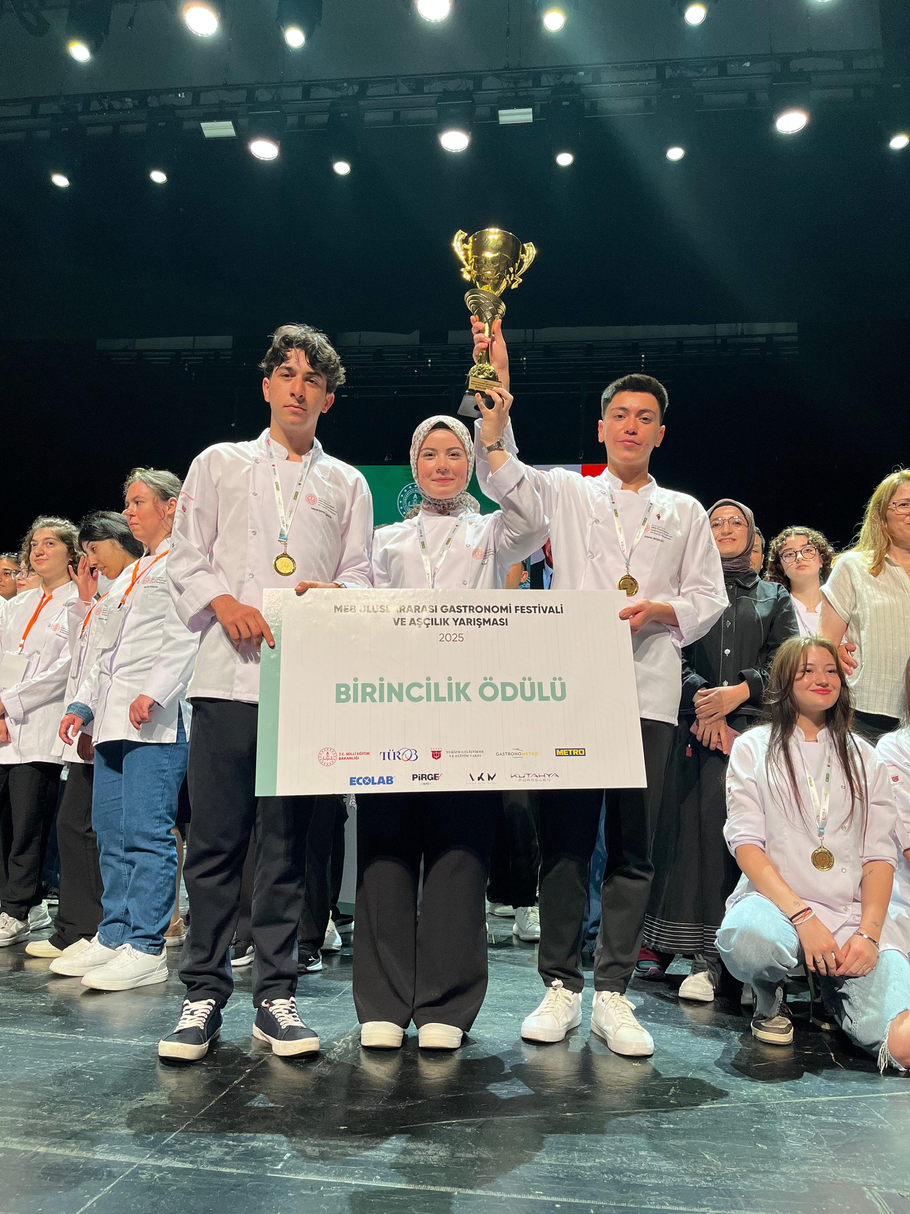 Kahramanmaraş Mado Akdeniz Turizm Mtal, Meb Uluslararası Gastronomi Yarışmasında Birinci Oldu1