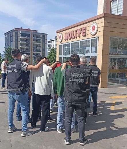 Kahramanmaraş’ta 14 Şahıs Tutuklandı1