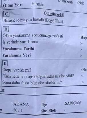 Kaza Sonrası 8 Ay Bitkisel Hayatta Kalıp Vefat Etti Normal Ölüm Raporu Tutuldu1