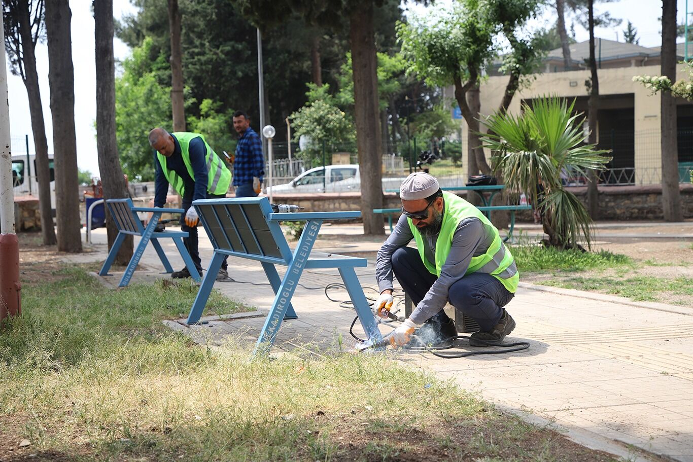 Dulkadiroğlu’nda Park Ve Bahçeler Yaza Hazır3