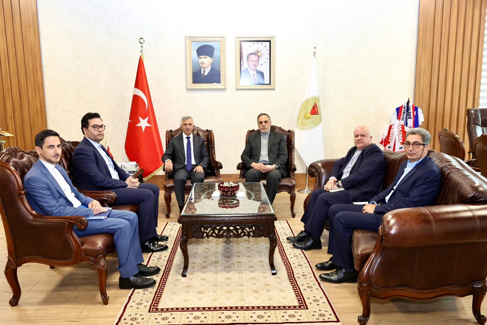 Iran Buyukelcisi Kahramanmarasta 3