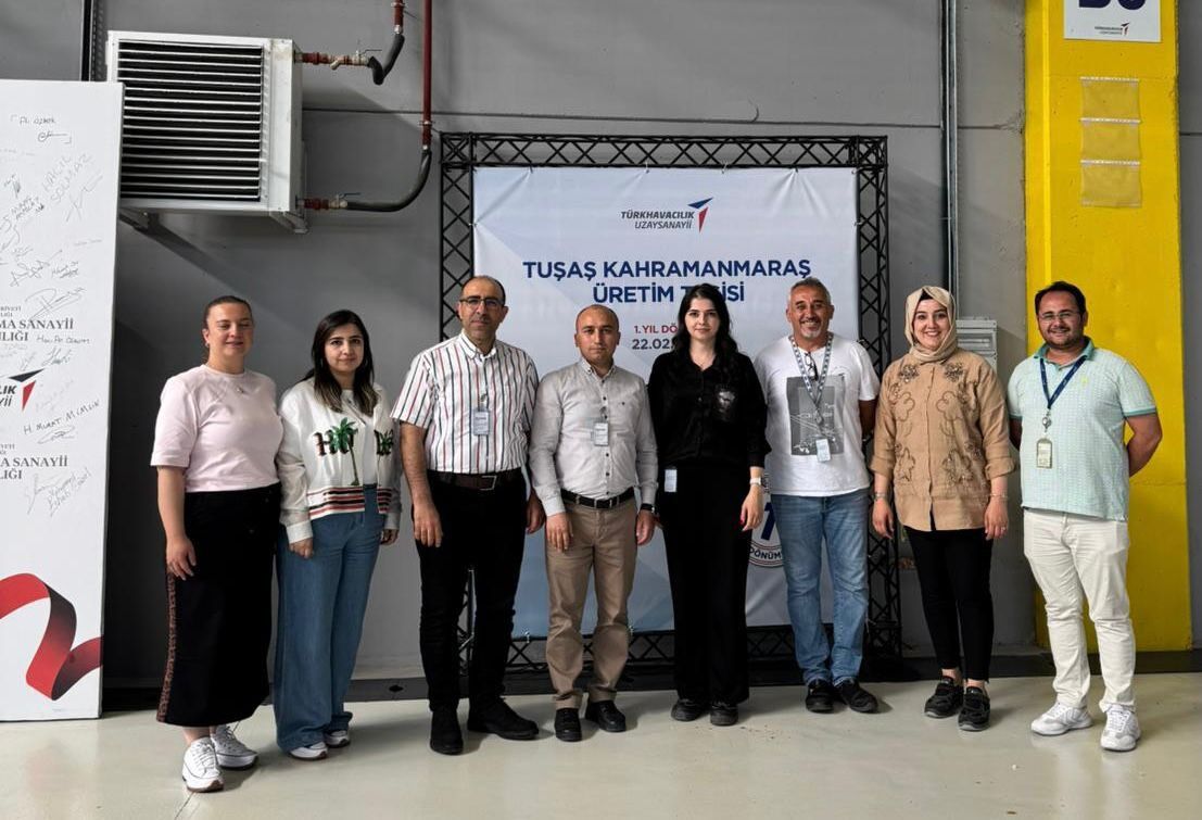 Kahramanmaraş İstiklal Üniversitesi Öğretim Üyeleri Tusaş Üretim Tesisini Ziyaret Etti1
