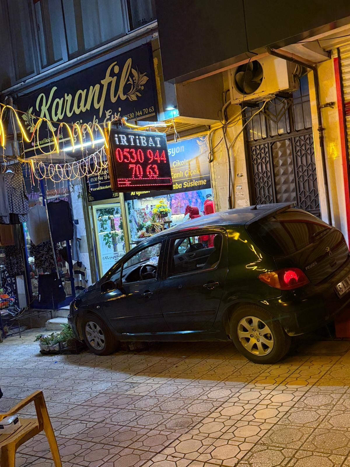 Kahramanmaraş’ta Freni Boşalan Araç Ortalığı Bir Birine Kattı