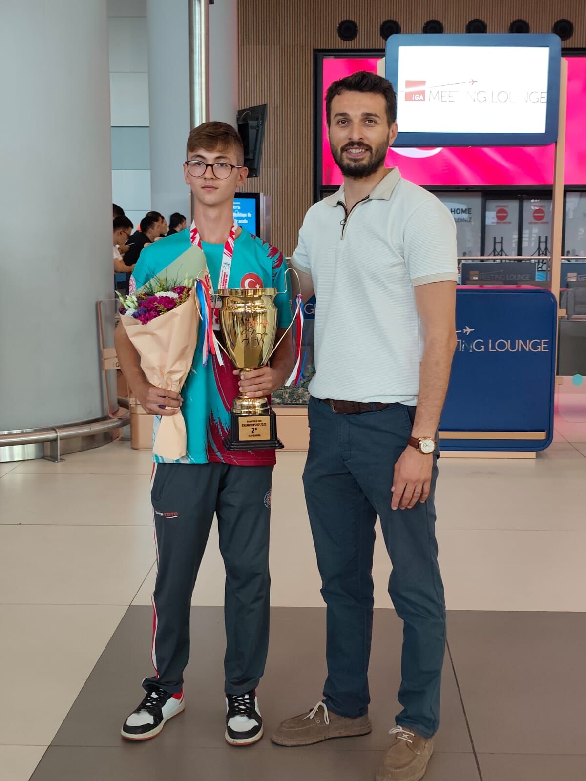 Kahramanmaraşlı Sporcu Şahanoğlu’ndan Dünya Arenasına İmza3