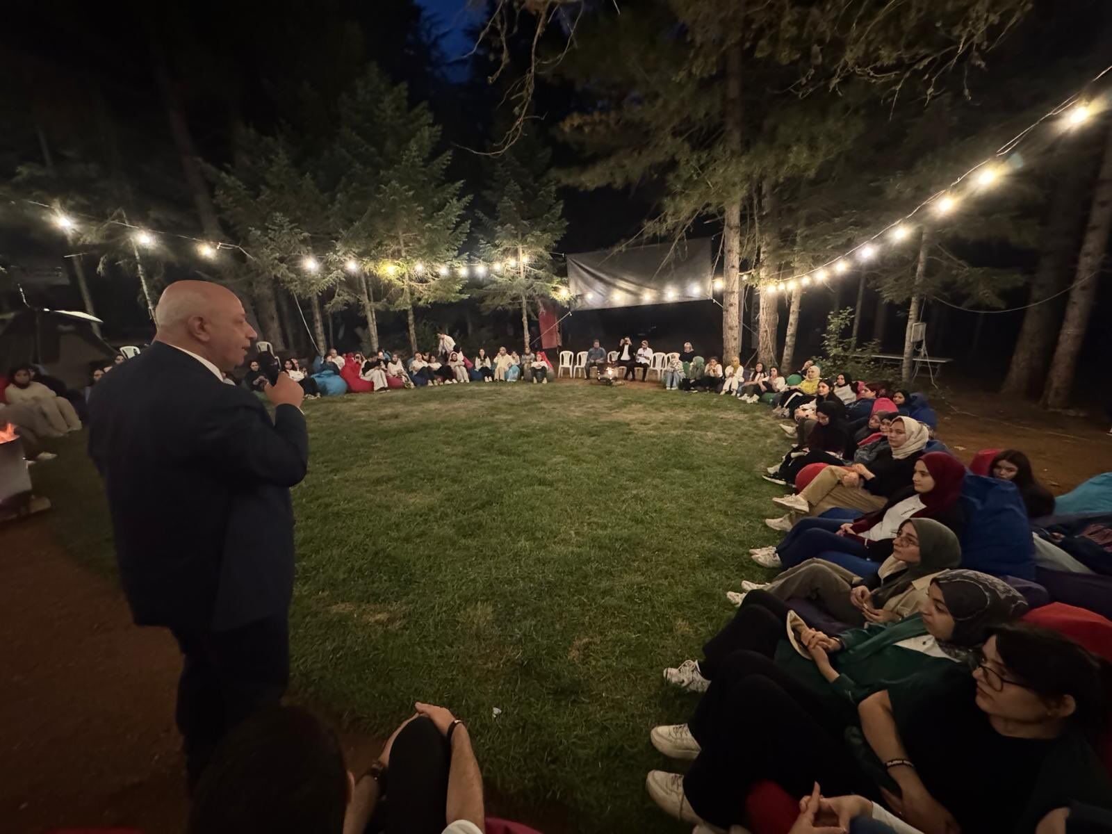 Ki̇ü Rektörü Bakan Gençlerle Doğada Buluştu1