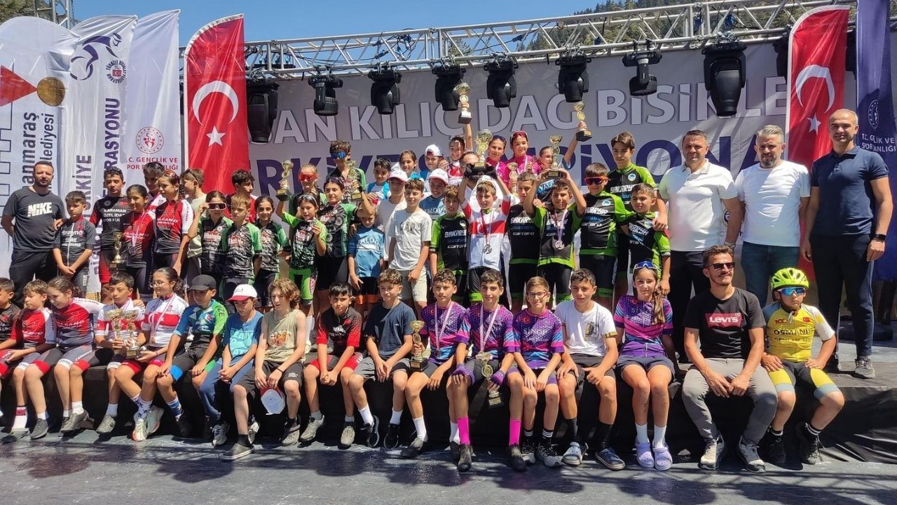 Kahramanmaraş'ta Nefes Kesen Dağ Bisikleti Yarışı (2)