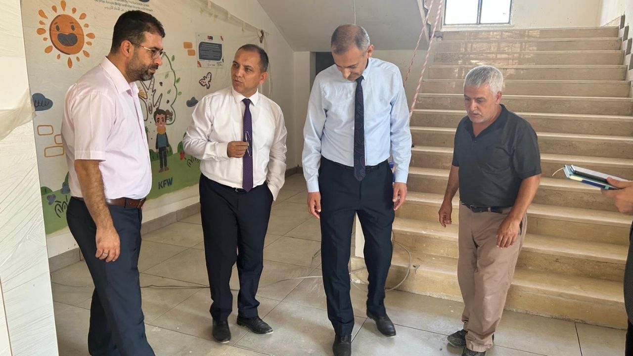 Kahramanmaraş’ta Okul İnşaatları Yerinde Görüldü (1)