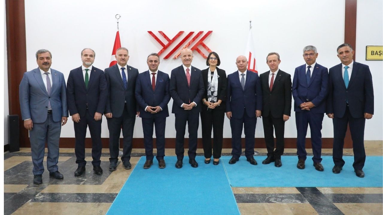 Ki̇ü Rektörü Bakan’dan Yök Başkanı Özvar’a Ziyaret