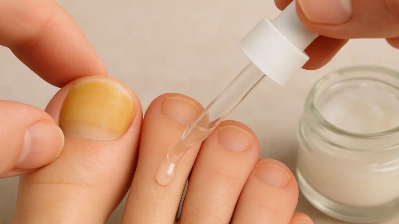 Sadece 1 damlası yetiyor! Tırnaklardaki sararmayı anında yok ediyor 2