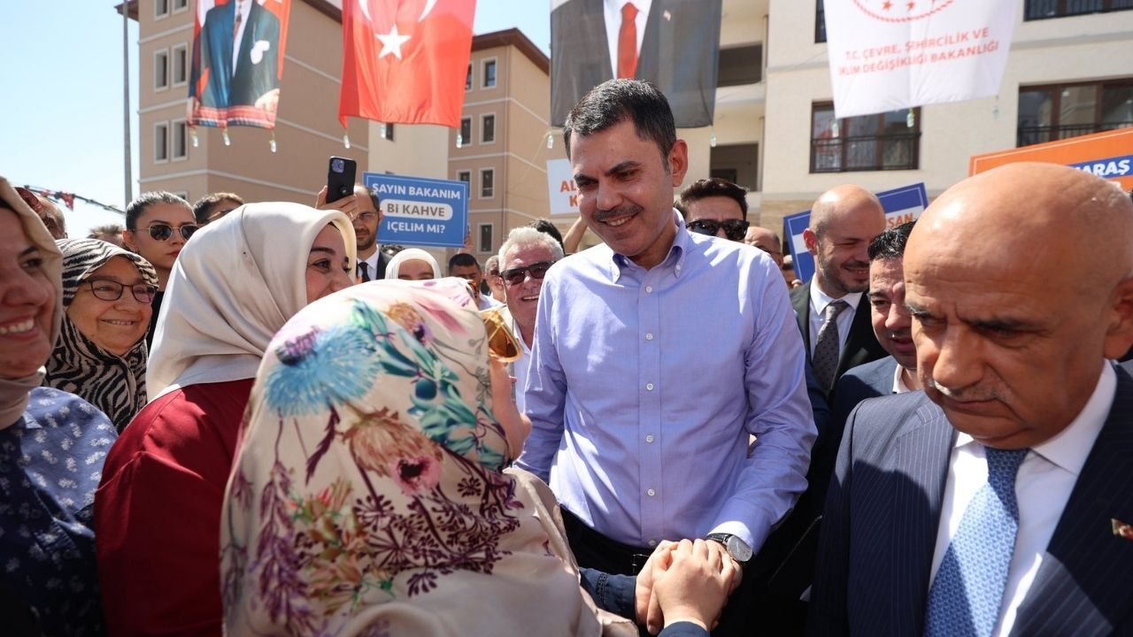 Bakan Kurum Kahramanmaraş'ta Toki̇ Konutlarını İnceledi (1)