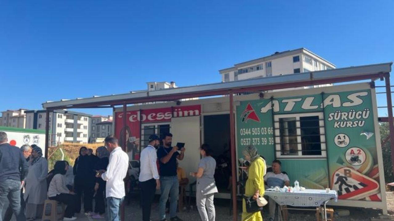 Kahramanmaraş’ta Direksiyon Sınavı Heyecanı Başladı