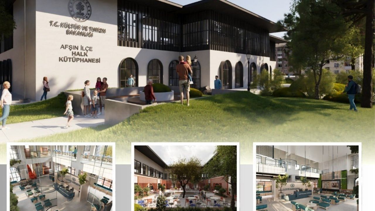 Kahramanmaraş'ta O 2 İlçeye Yeni Kütüphane Müjdesi (1)