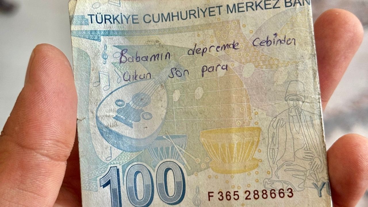 Kahramanmaraş’ta Para Üstündeki Not Yürekleri Sızlattı