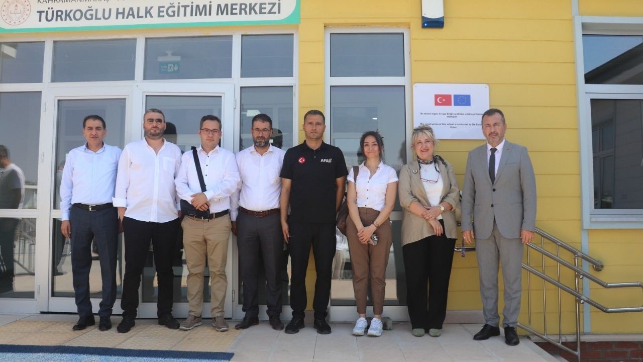 Türkoğlu’nda Ab Dayanışma Fonu İzleme Ziyareti (1)