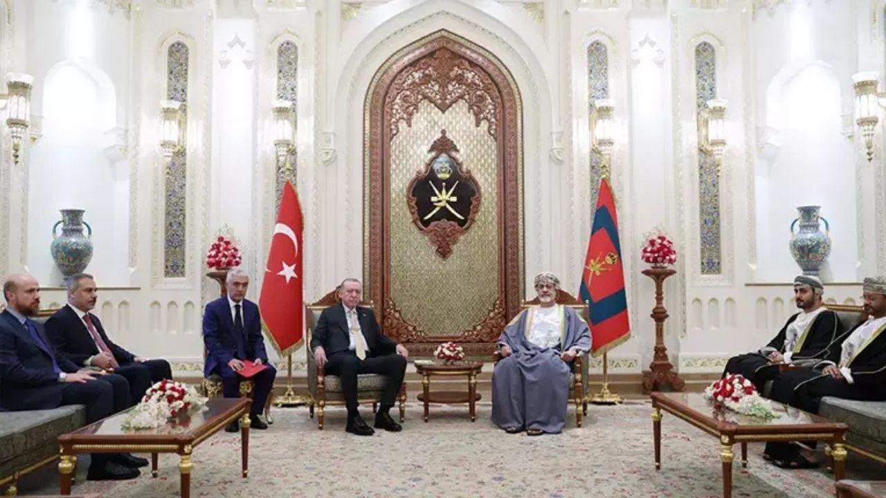 Cumhurbaşkanı Erdoğan, Umman Sultanı Heysem Bin Tarık Ile Bir Araya Geldi (1)