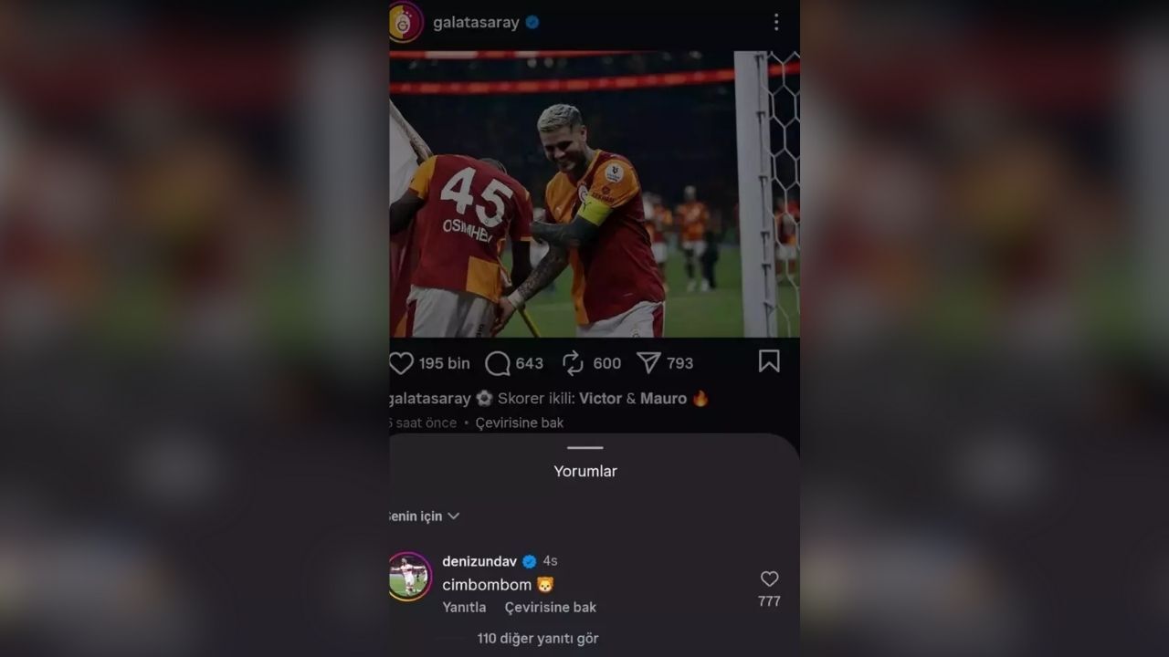 Deni̇z Undavdan Galatasaray Yorumu