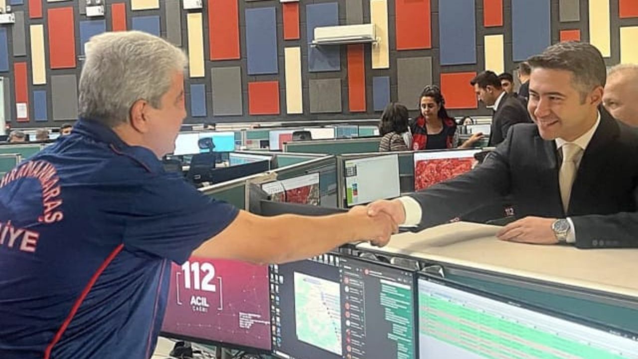 Emre Zeyrek’ten Kahramanmaraş 112 Çağrı Merkezine Ziyaret (3)