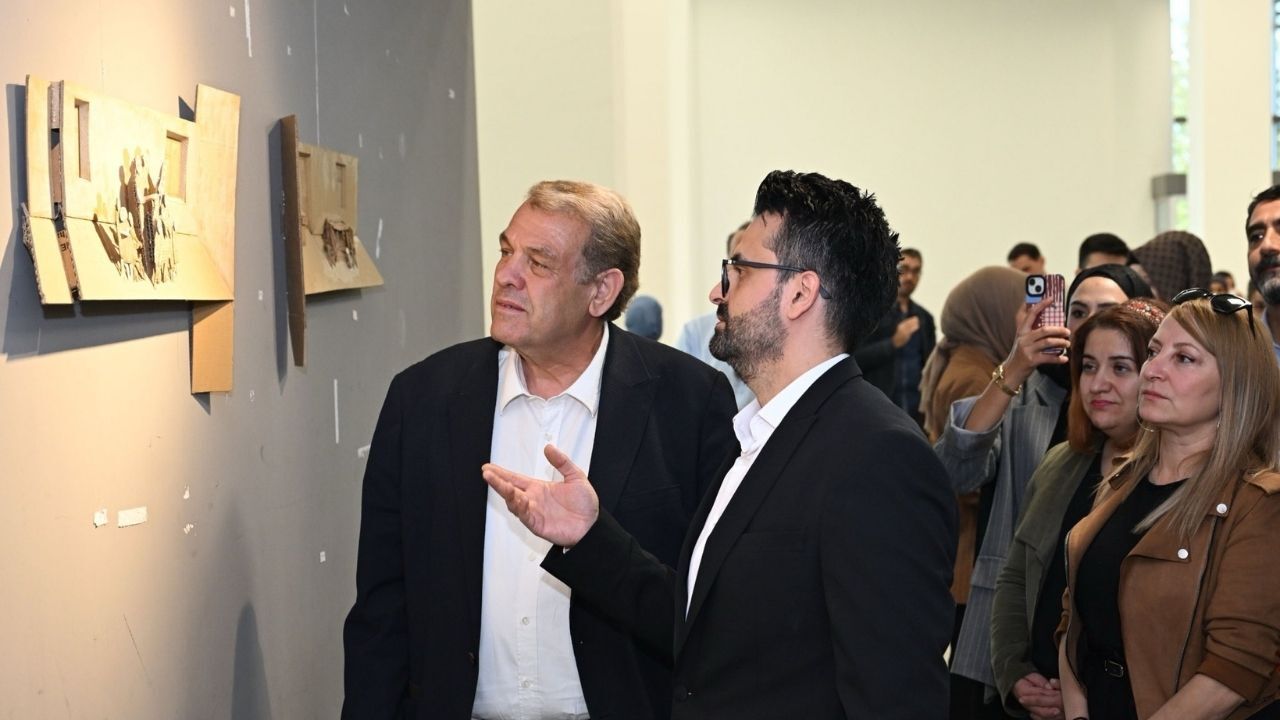 “Filistin’in Sessiz Duvarları” Sergisi Sanatseverlerle Buluştu (2)