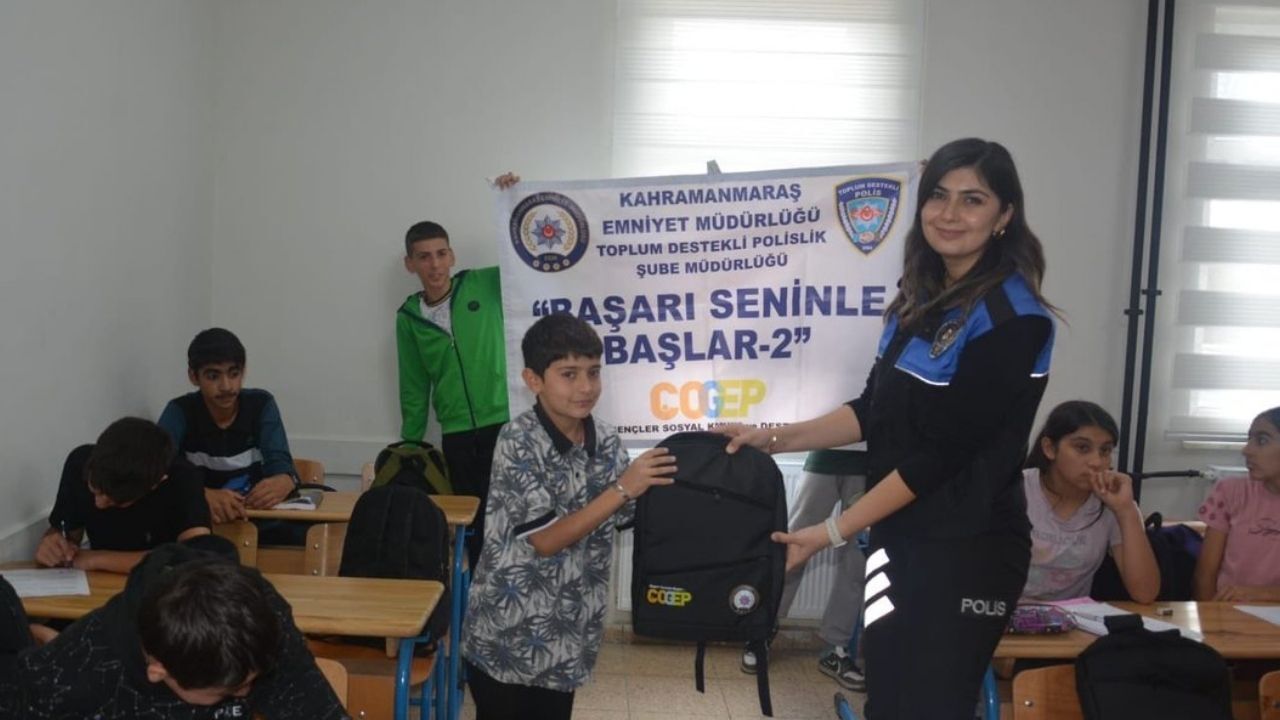 Kahramanmaraş Emniyeti'nden Öğrencilere İngilizce Kursu (1)