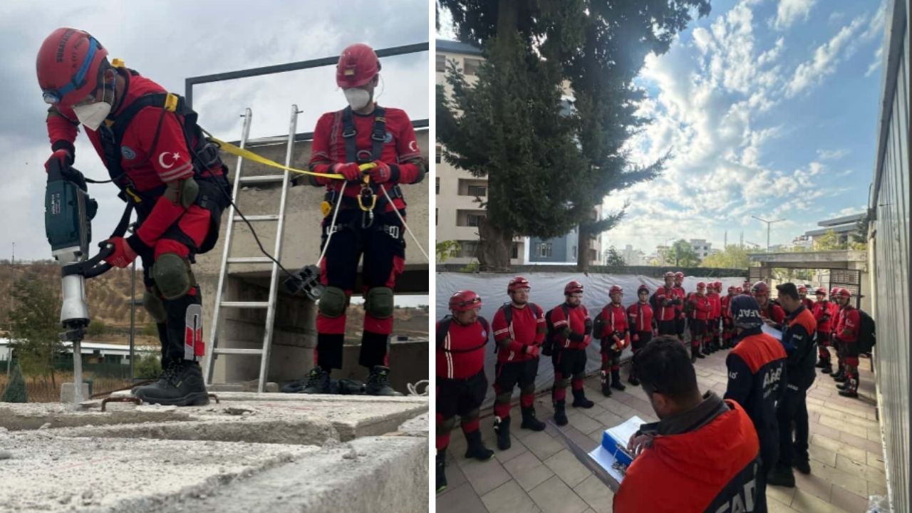 Kahramanmaraş’ın İlk Akredite Arama Kurtarma Ekibi Kuruldu (2)