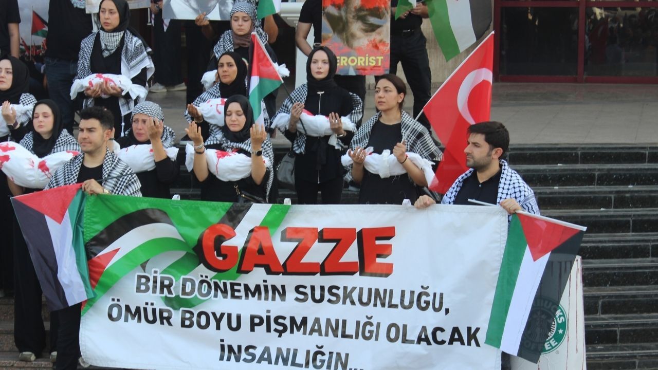 Kahramanmaraşlılar Gazze’ye Destek İçin Bir Araya Geldi (3)