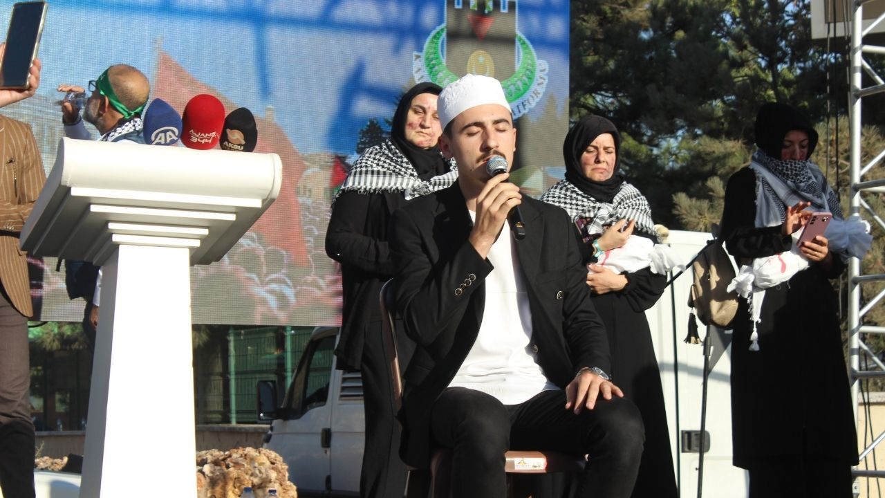 Kahramanmaraş’ta Binlerce Vatandaş Gazze İçin Tek Yürek Oldu (2)