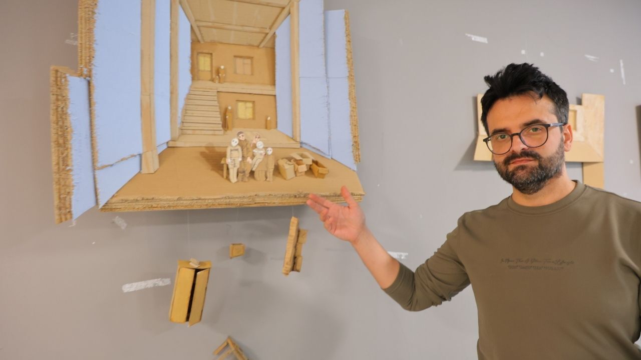 Kahramanmaraş’ta Filistin’in Sessiz Duvarları Sergisi Kapılarını Açtı