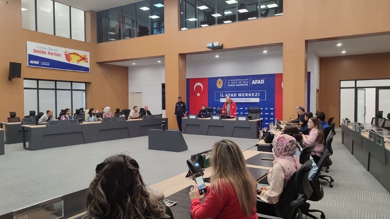 Kahramanmaraş'ta Meb Akub Ekibine Hayat Kurtaran Eğitim