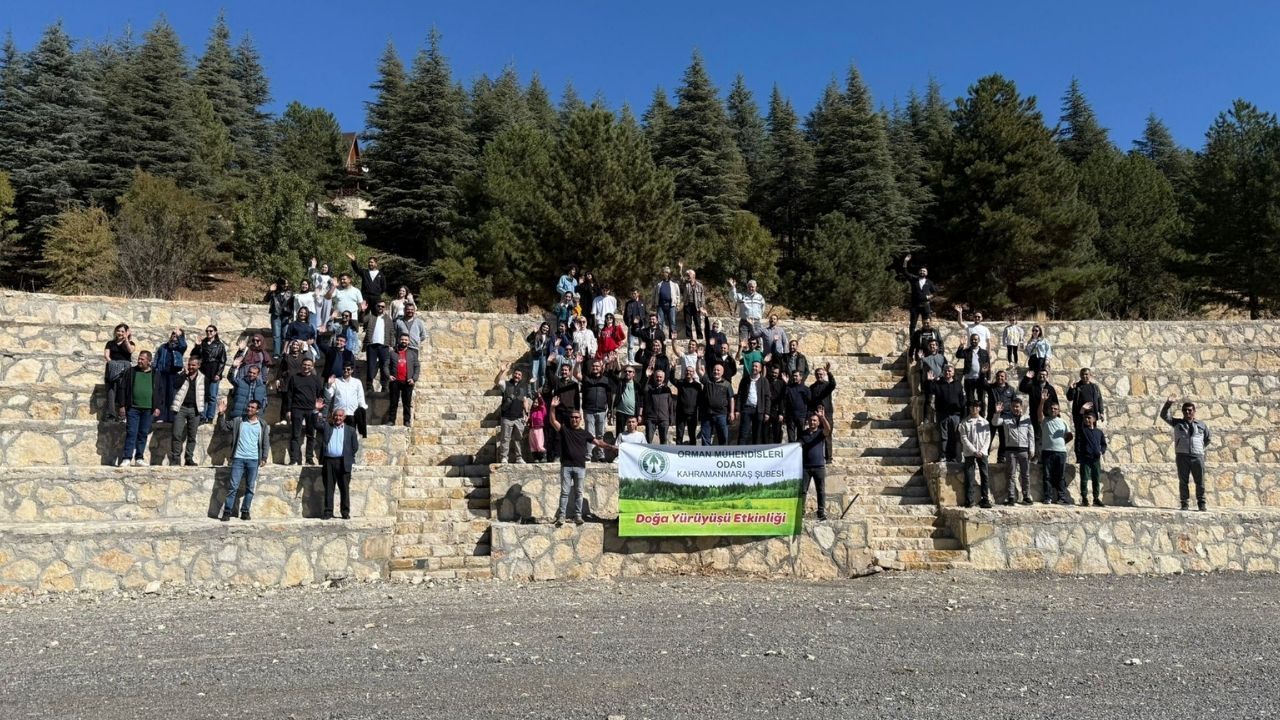 Kahramanmaraş’ta Yalnız Ardıç Orman Parkı’nda Doğa Yürüyüşü (1)