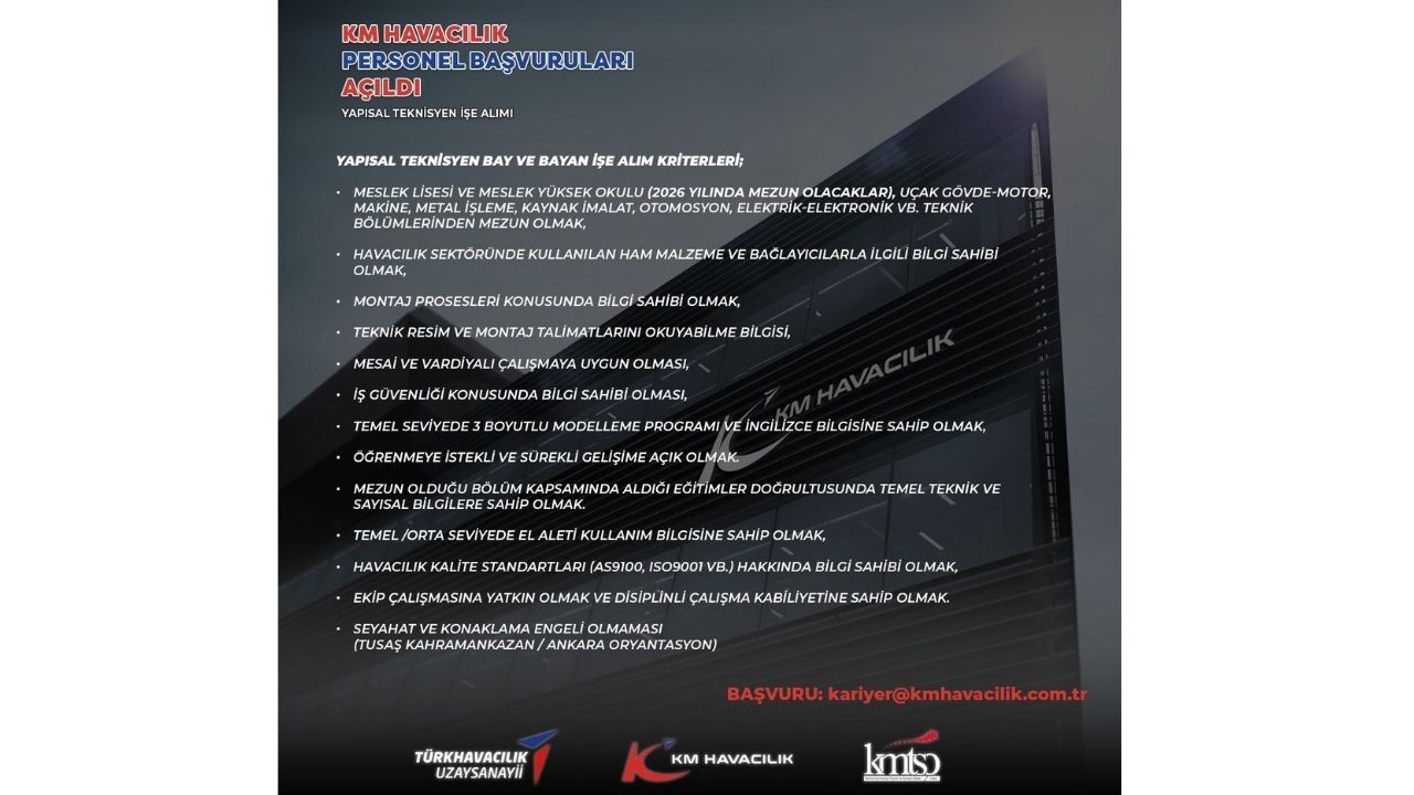 Km Havacılık Genç Yeteneklerini Arıyor (2)