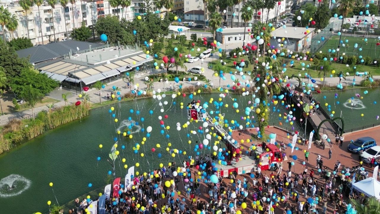 Minik Yürek Kanseri Yendi, Balonlar Umutla Yükseldi (1)