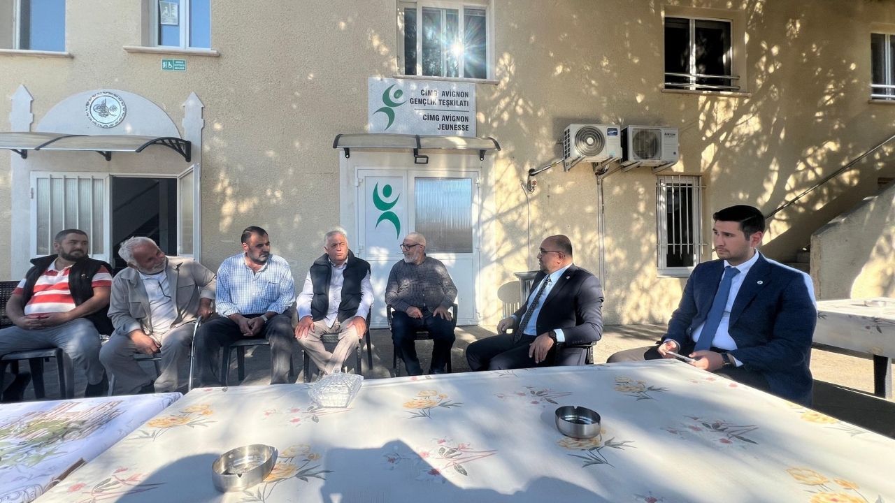 Vekil Mehmet Fransa’daki Gurbetçilere Ziyaret (1)