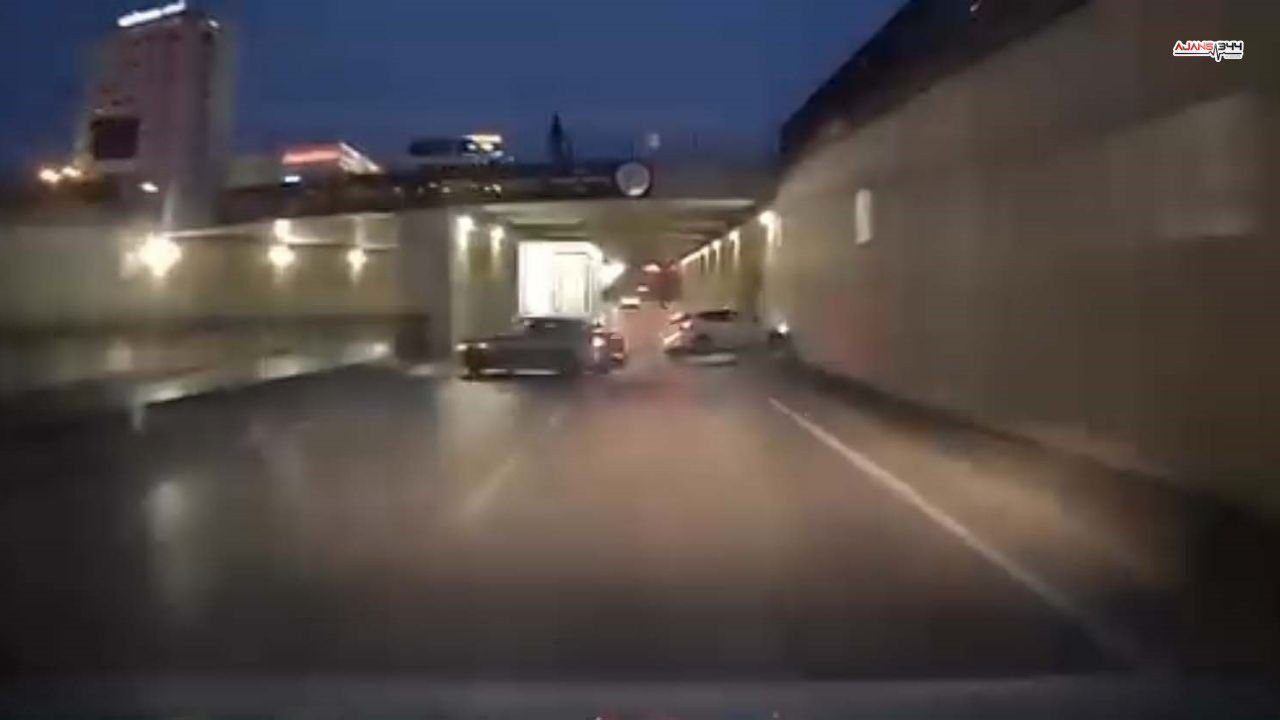 Araç Makas Kazaya Sebeb Oldu Ajans344-2