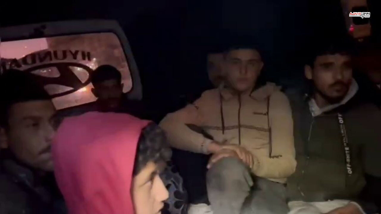 Göçmenler Yakalandı Ajasn344