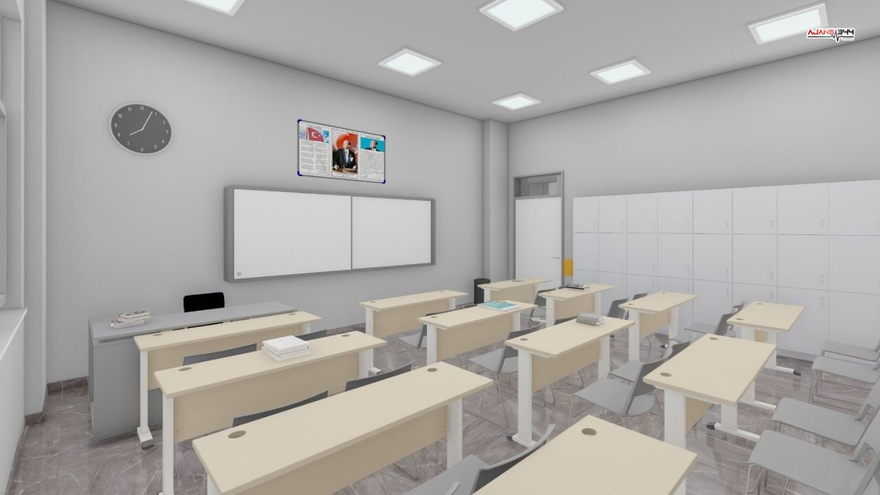 Kahramanamraş'ta 8 Derslik Yeni Okul Ajans344 (1)