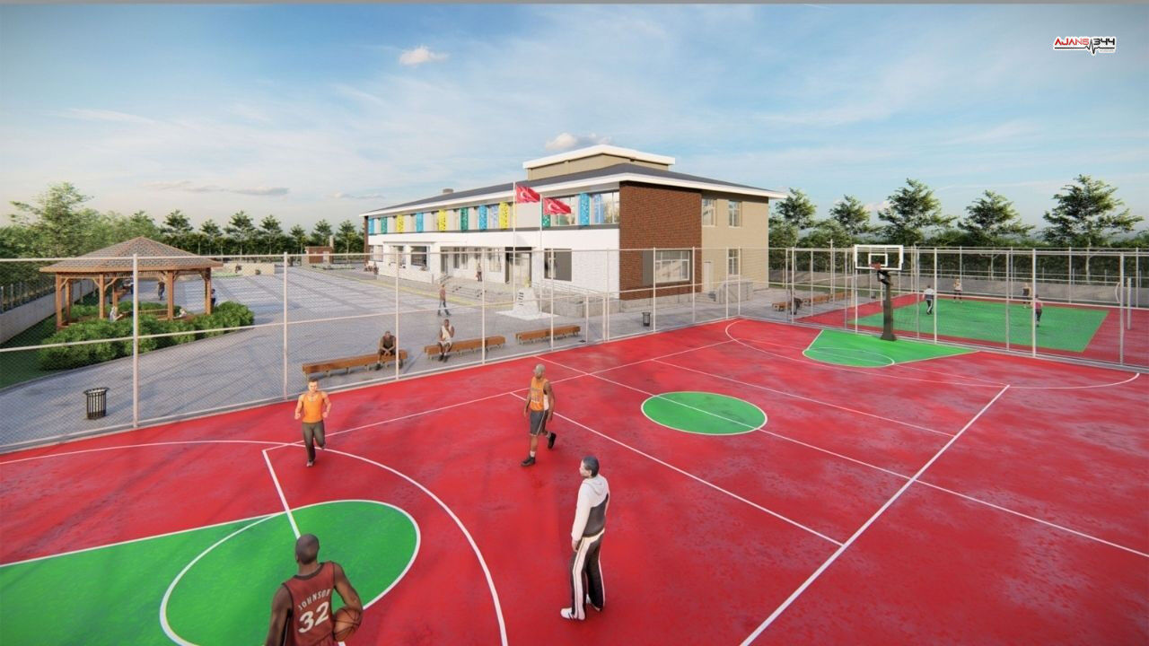 Kahramanamraş'ta 8 Derslik Yeni Okul Ajans344 (2)