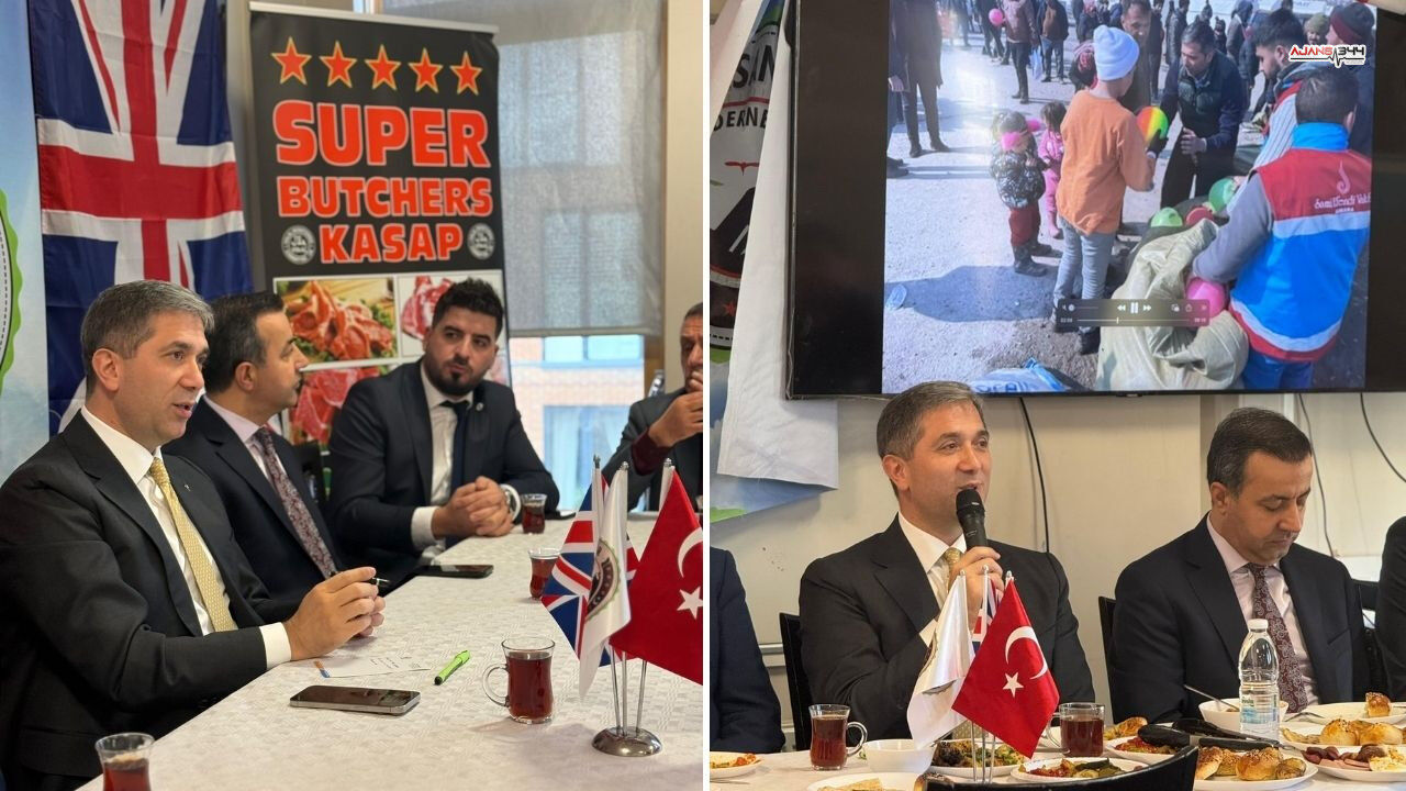 Kahramanmaraş İçin Londra'da Duygusal Buluşma (1)