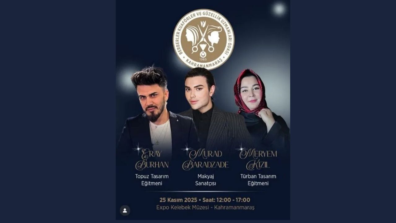 Kahramanmaraş'ta Berber, Kuaför Ve Güzellik Uzmanları İçin Uygulamalı Eğitim Düzenlecek