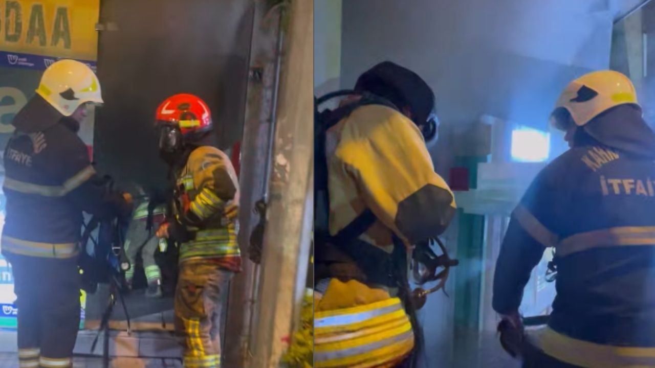 Kahramanmaraş'ta İş Yerindeki Yangına İtfaiyeden Hızlı Müdahale