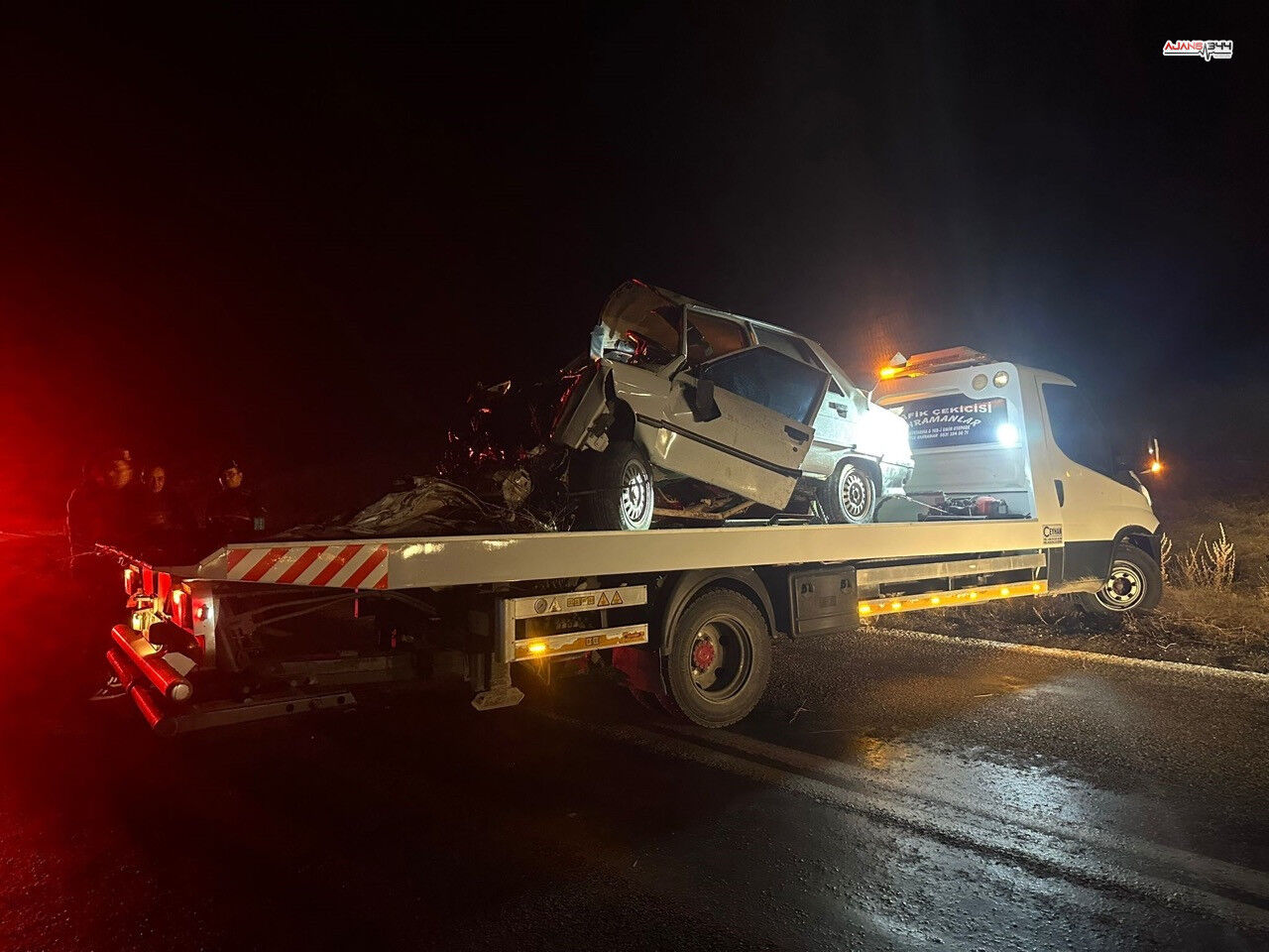 Kahramanmaraş’ta Otomobil Kayalıklara Çarptı 1 Ölü, 1 Ağır Yaralı1