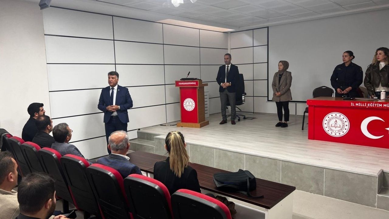 Kahramanmaraş'ta Rehber Öğretmenlere Bağımlılık Eğitimiajans344 (1)